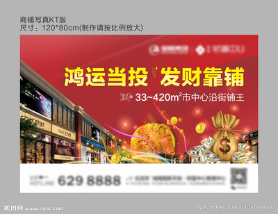 地產(chǎn)商鋪展板圖片